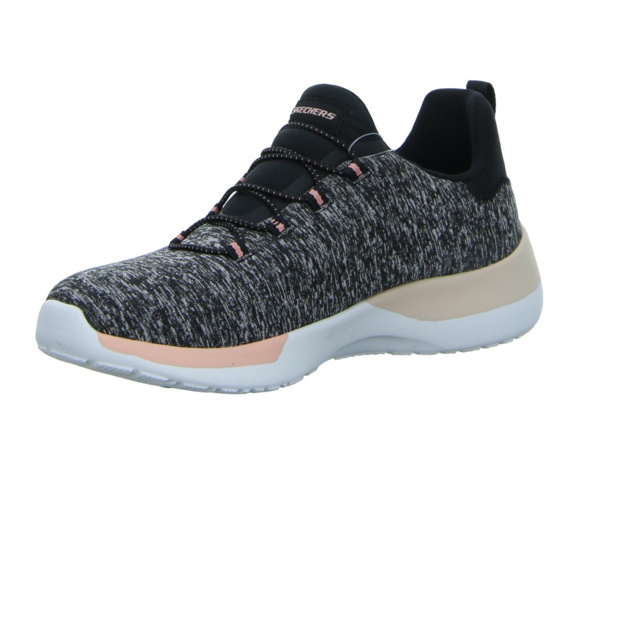 SKECHERS Sportliche Slipper schwarz