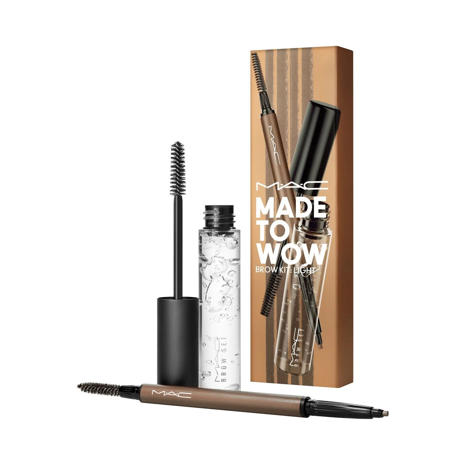 Set za obrve Made To Wow - gel za obrve i maskara