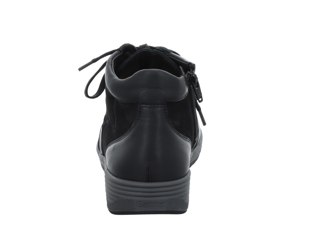 GANTER Schnür-Stiefeletten schwarz