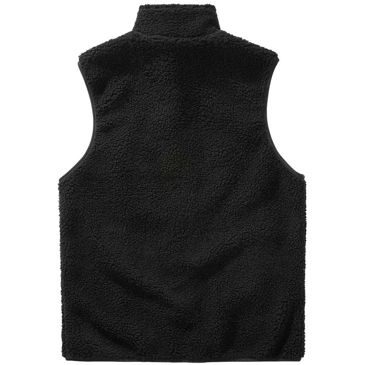 Teddyfleecce Weste schwarz