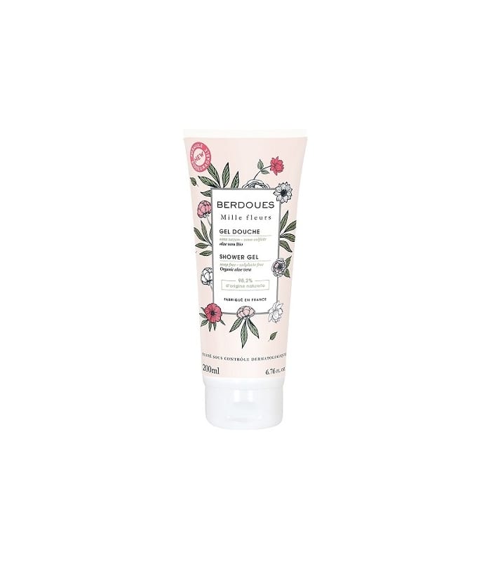 BERDOUES-MILLE FLEURS-Gel Douche Tube