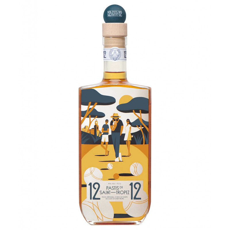 Pastis De Saint-tropez Le 12/12 Pastis Pétanque