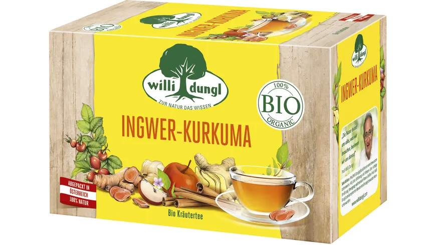 WILLI DUNGL Tee Ingwer Kurkuma 40 g