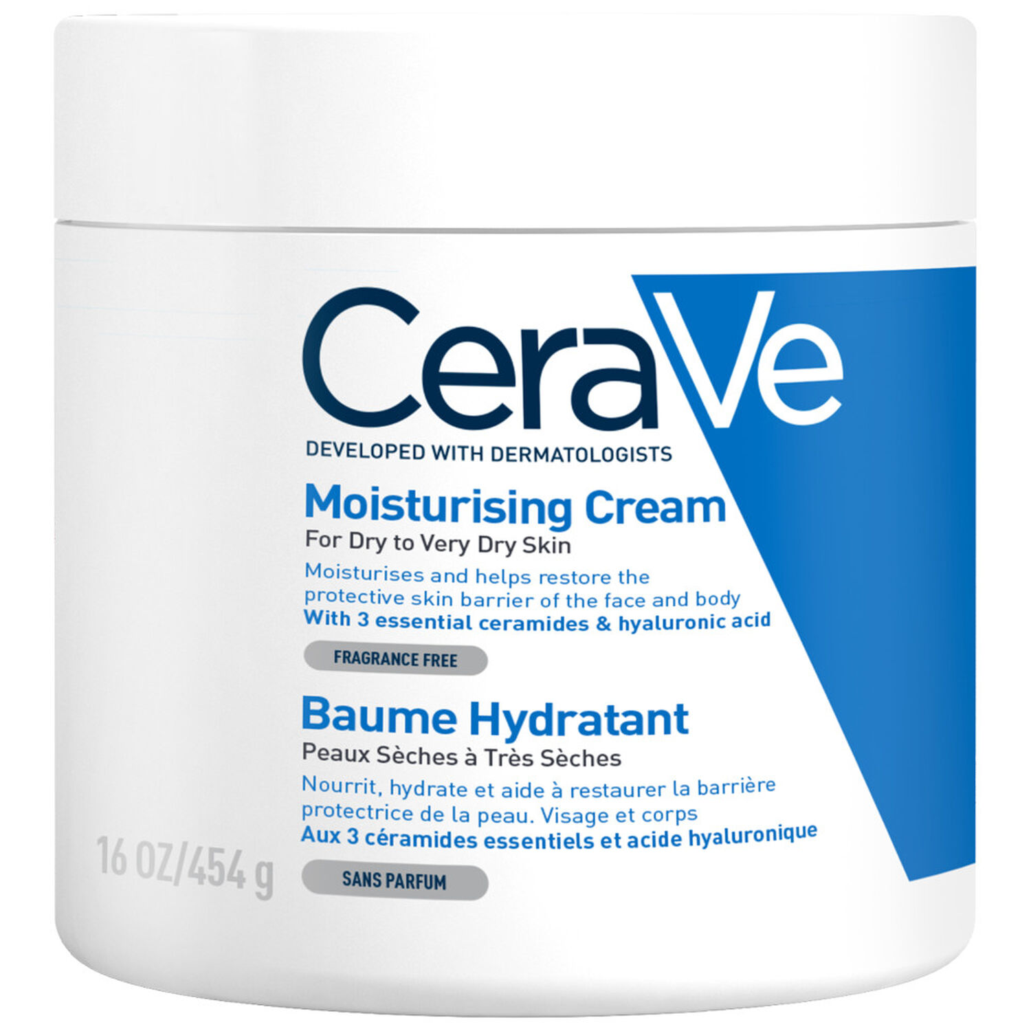 Cerave Baume Hydratant Peau Sèche à Très Sèche