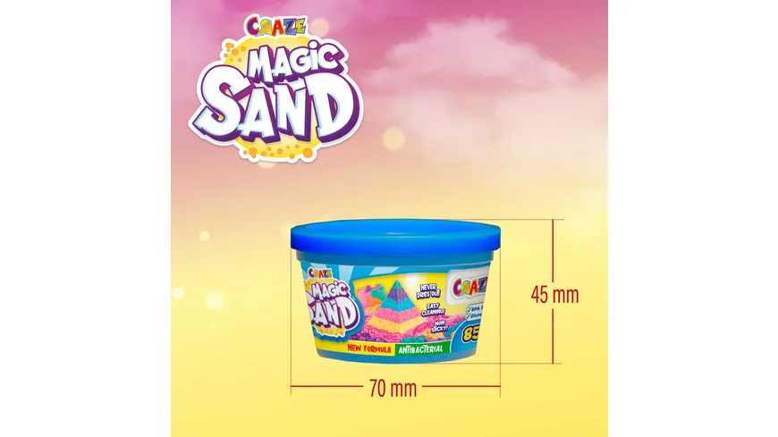 CRAZE - MAGIC SAND Dose mit 85gr Sand 85 g
