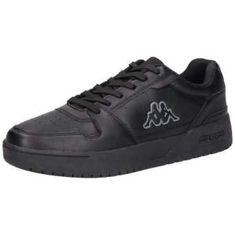 Kappa Style#2434 Coda Low XL Sneaker in schwarz