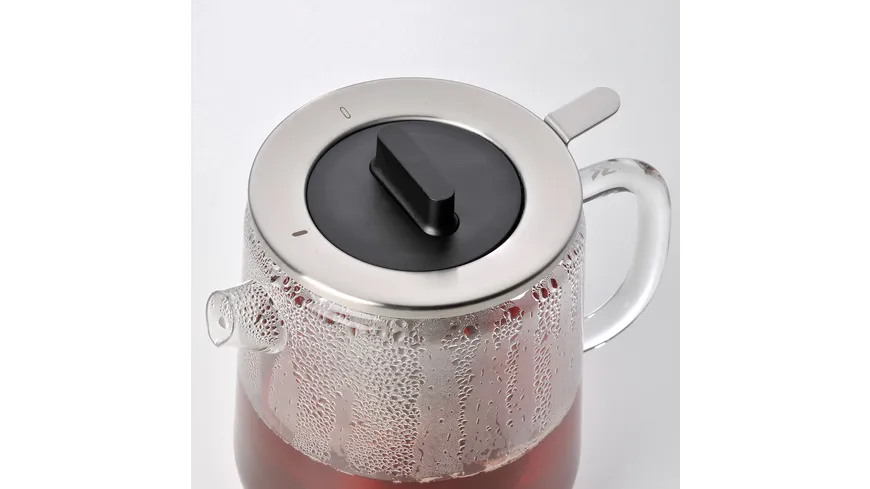 WMF Teekanne 1,3l mit Teesieb und Stövchen Sensi Tea