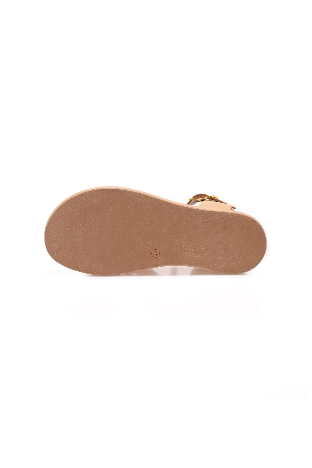 INUOVO  Sandalette - Beige - Flacher Absatz