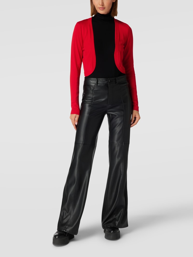 Bolero mit Schalkragen Modell 'ASTRID' in rot