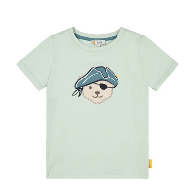 T-Shirt kurzarm, hellgrün für Jungs