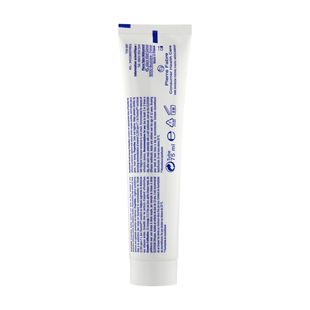 Oral Care ELGYDIUM Protection Caries  nouvel arôme Tube 75ml dentifrice