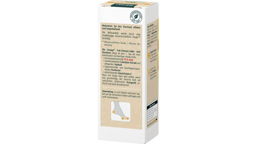 Kneipp Anti Hornhaut Fuß-Intensiv-Salbe 75 ml
