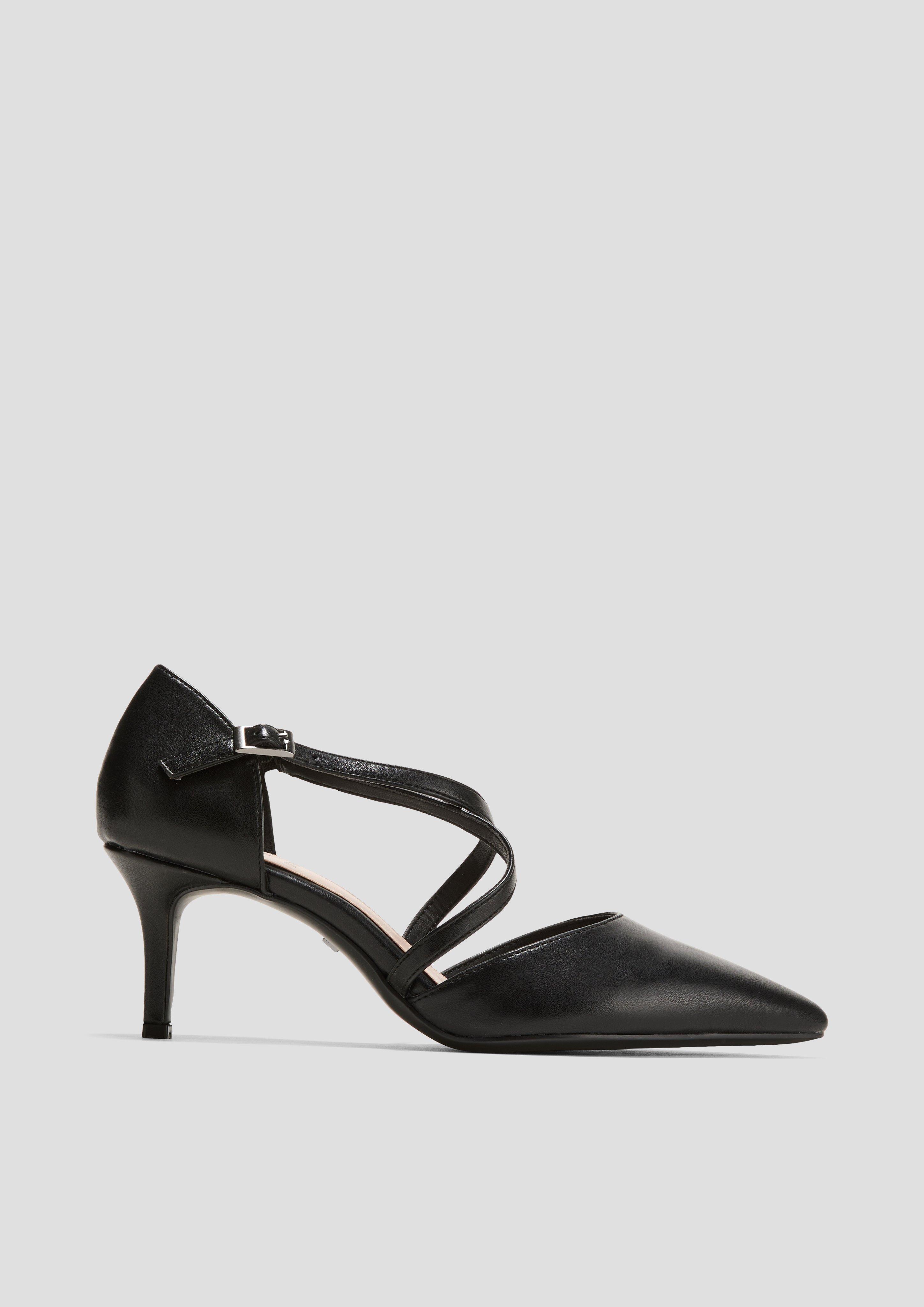 Pumps mit gekreuzten Riemchen  6008866-001