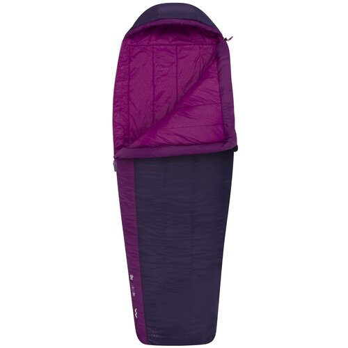 SYNTHETIKSCHLAFSACK QUEST QUII - WOMEN'S REGULAR BLACKBERRY / GRAPE