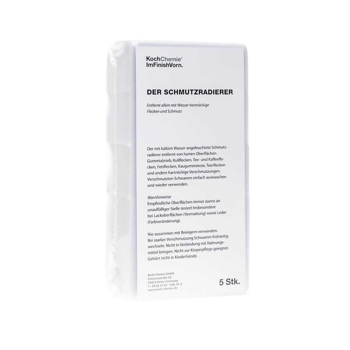 Koch Chemie Schmutzradierer 5er Pack