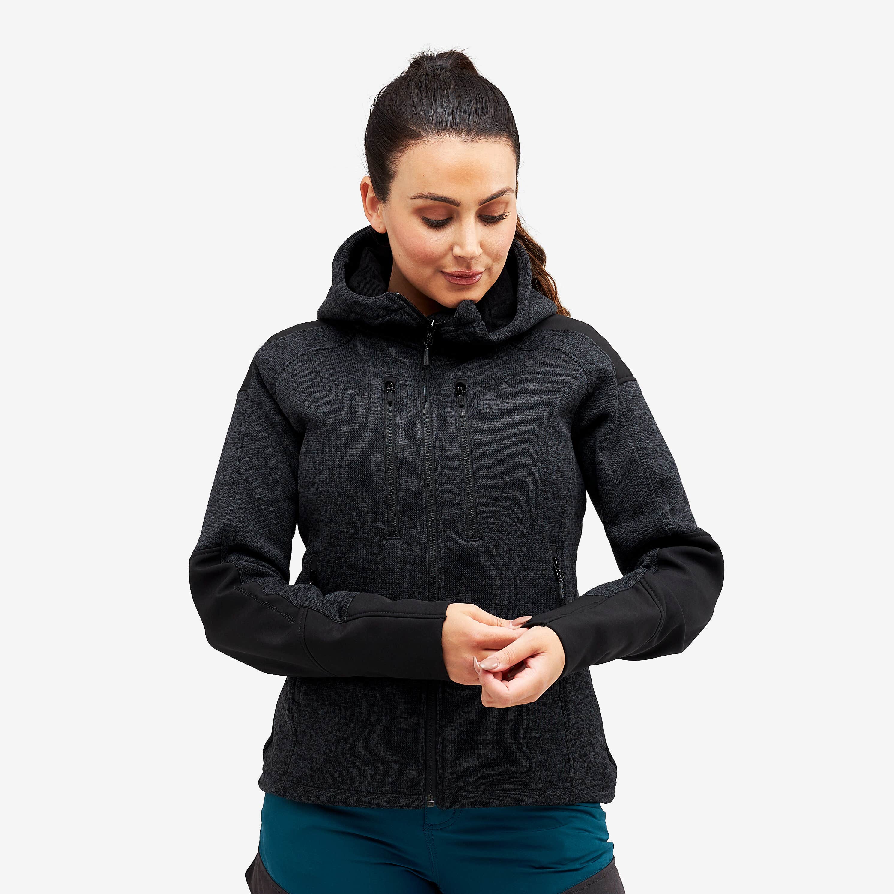 Tornado Hoodie Femme Black