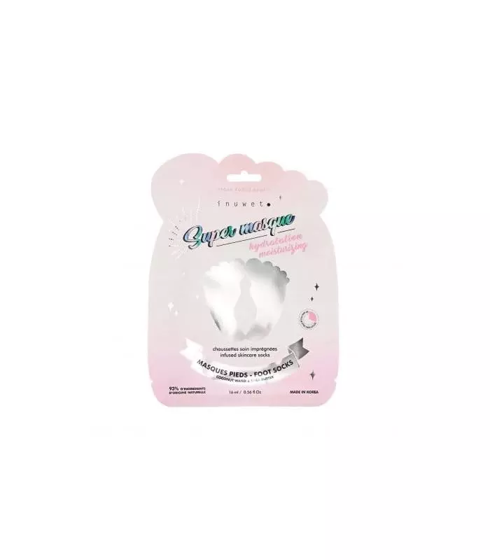 MASQUE PIEDS Chaussettes Soin Imprégnées - Hydratant