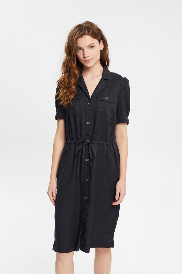 Kleid mit Kordelzug, TENCEL™