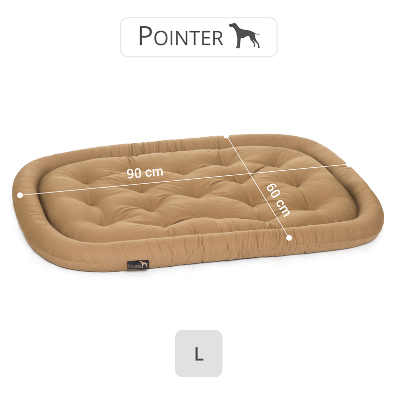 Pointer Hundekissen Pointer Liegekissen khaki L