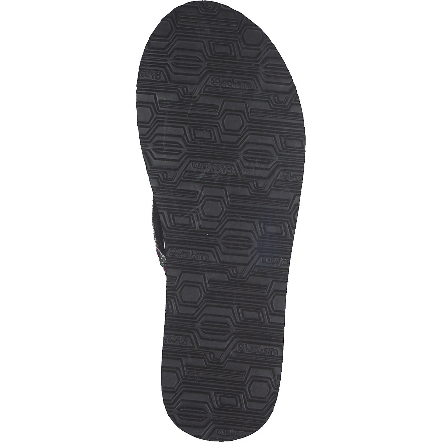 Skechers 119283, Zehentrenner, Damen, Schwarz