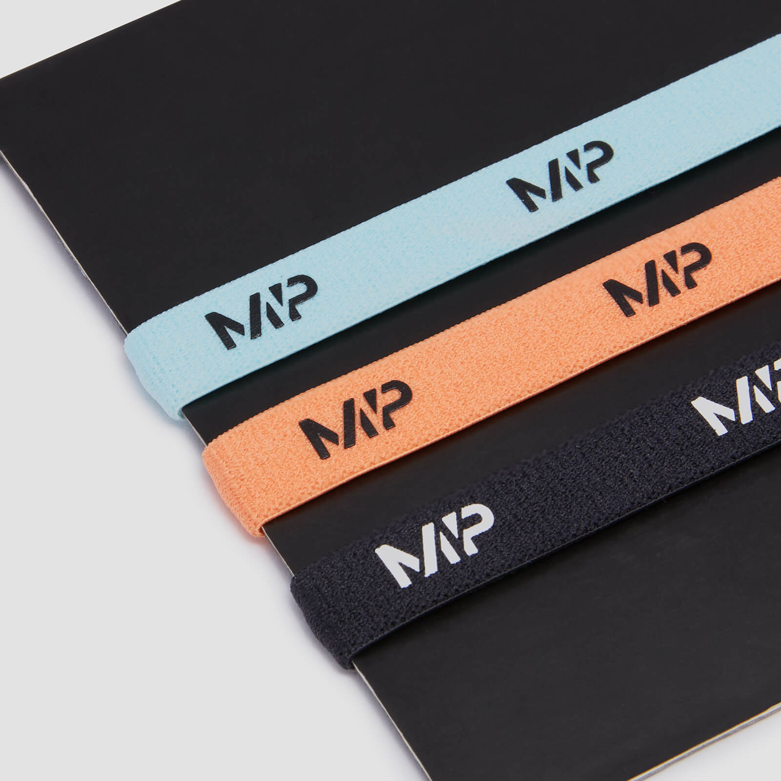 Bandeaux MP  – Noir/Bleu glacial/Nectarine