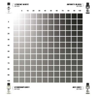 Dual Exo Set 18 - 18A Starship Grey & 18B NCC Grey
