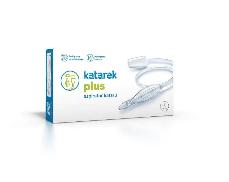 Katarek Plus, en næsesuger, der tilsluttes en støvsuger