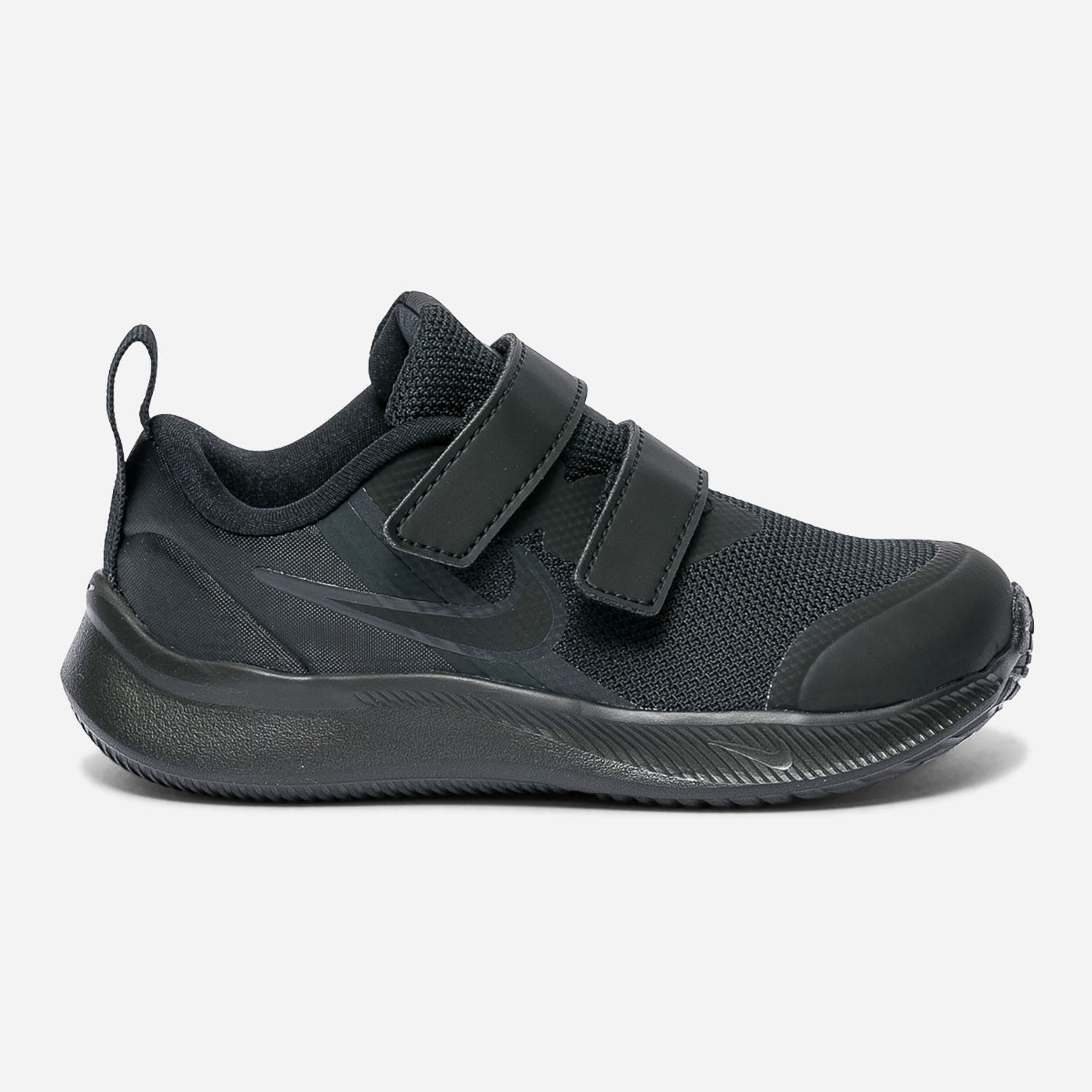Tennis NIKE noire à scratchs