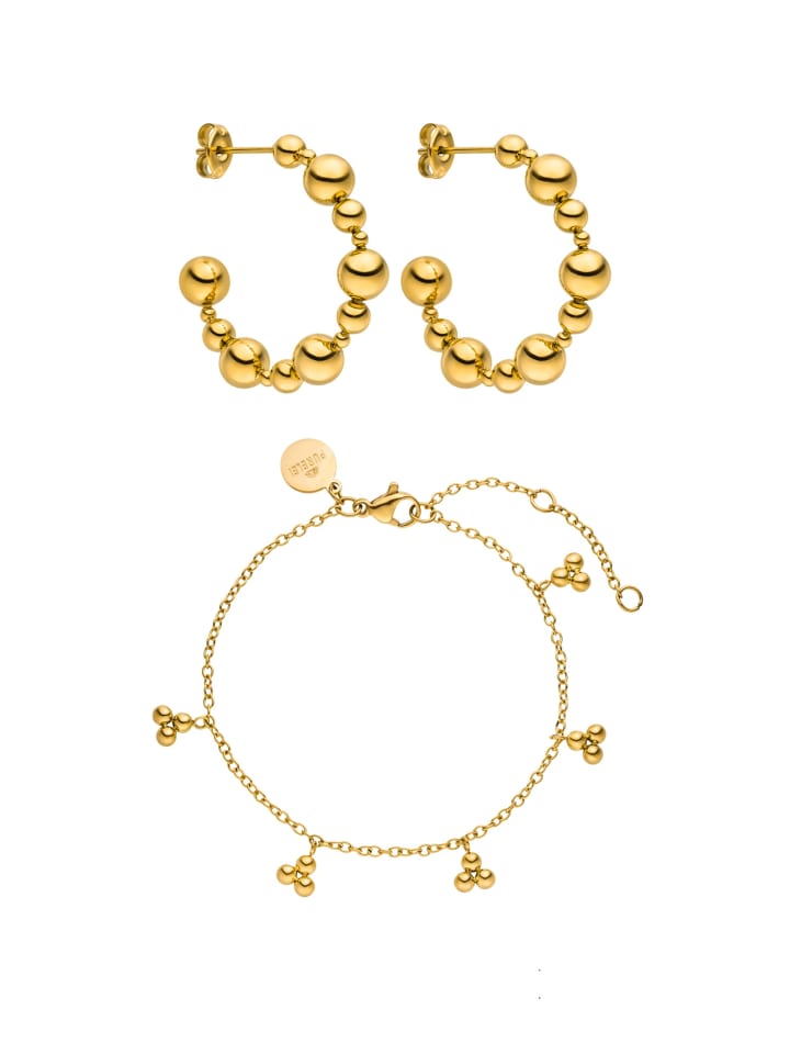 PURELEI Schmuckset Elemente in Gold günstig kaufen onesize