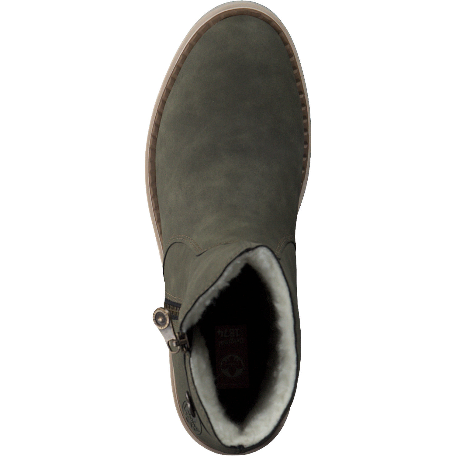 Rieker Z8564, Ankle Boots, Damen, Grün
