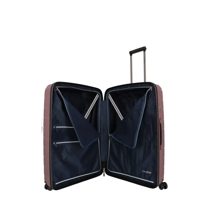Travelite Trolley mit 4 Rollen Air Base L 105 Liter - Flieder