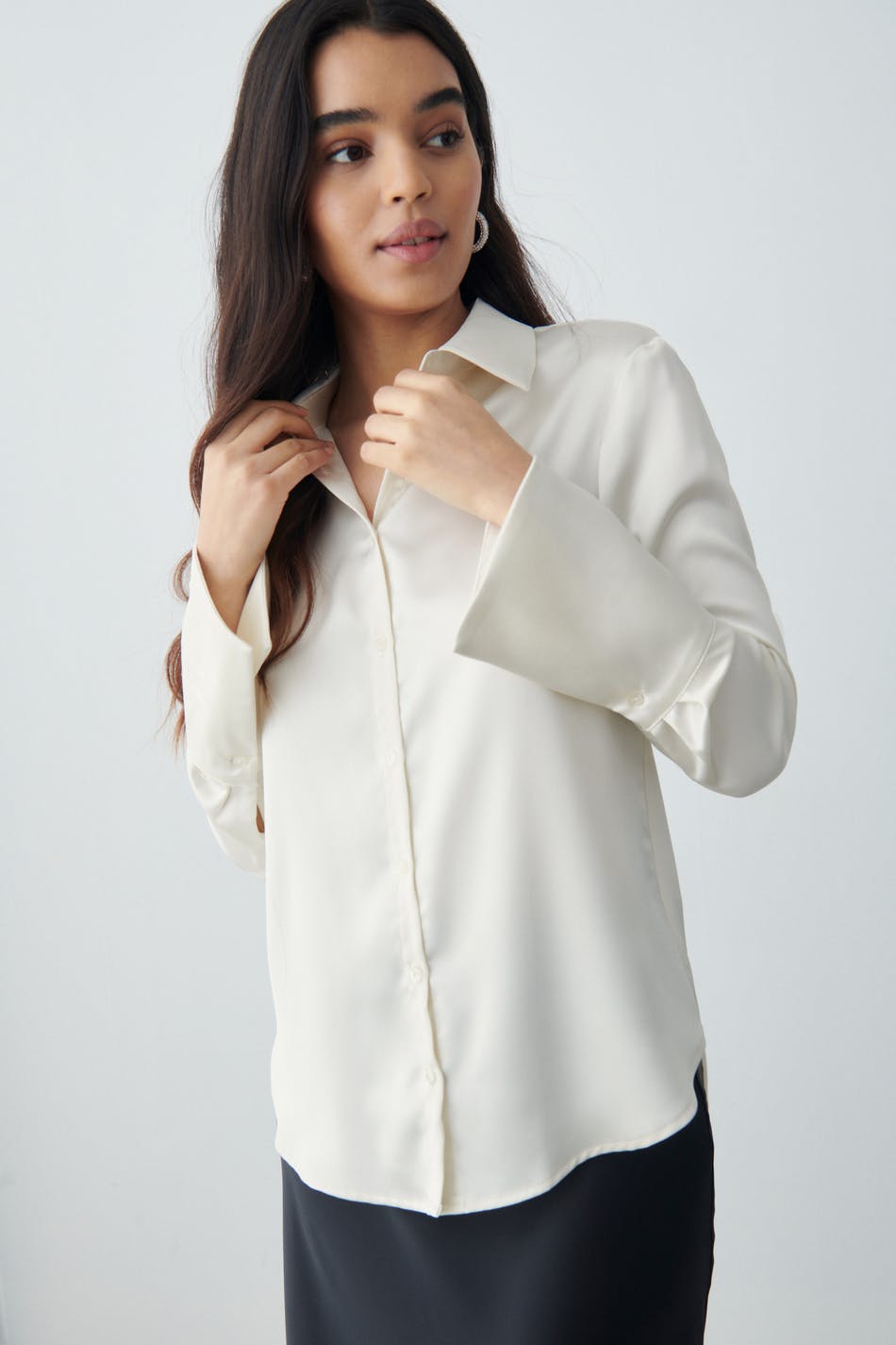 Satin shirt