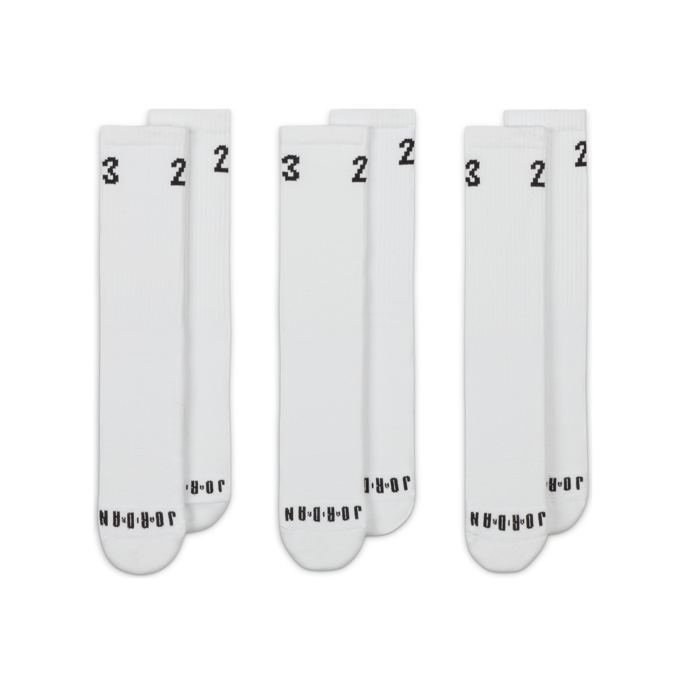Jordan Essential Crew 3er Pack Socken Weiss F100
