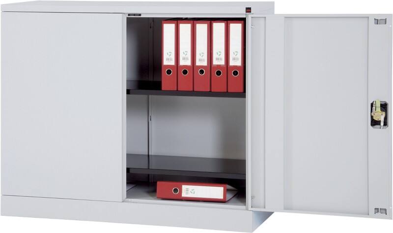 Realspace Aufbewahrungsschrank Silber 1.200 x 420 x 1.000 mm