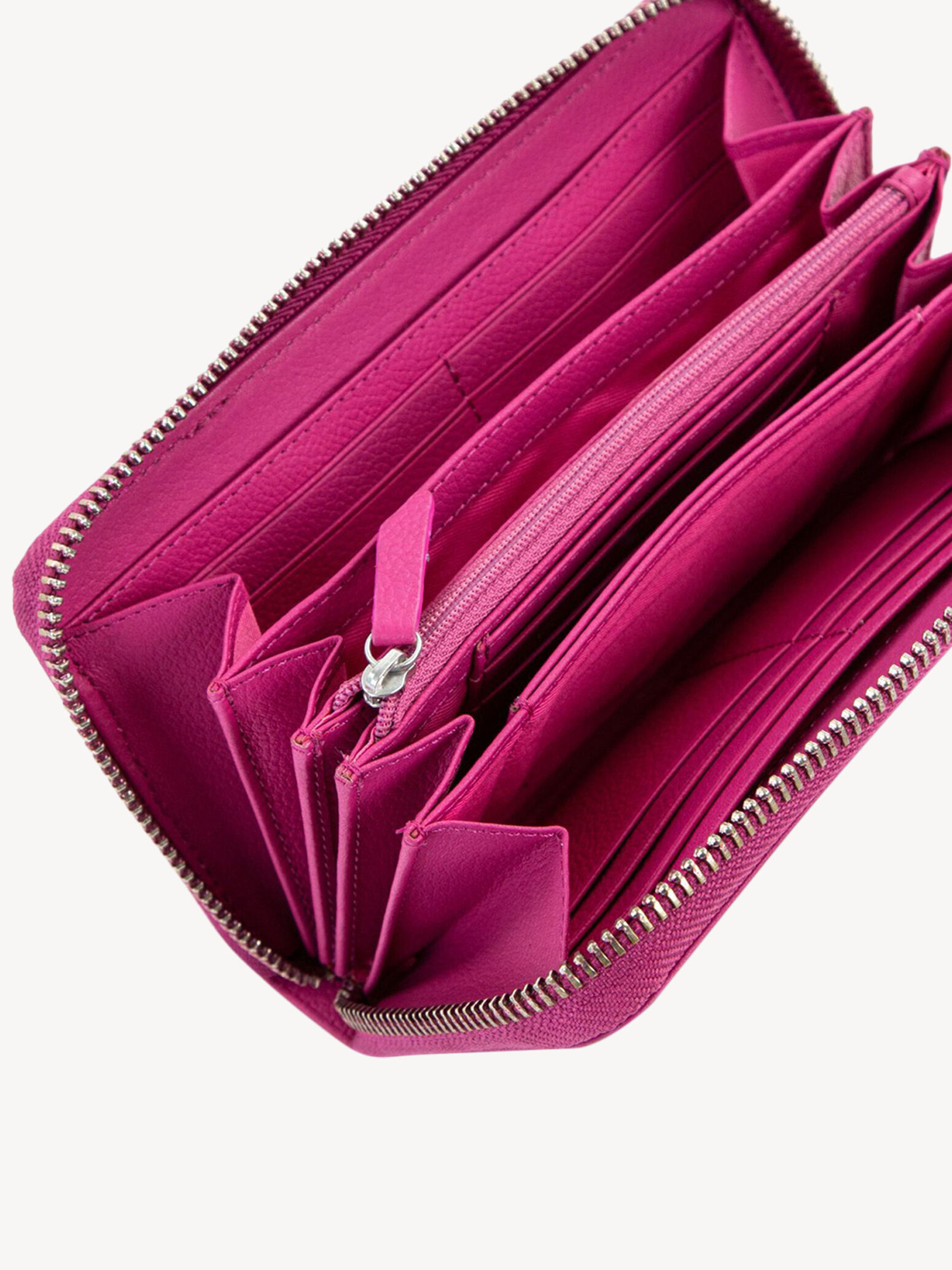 Portefeuilles en cuir - rose fuchsia
