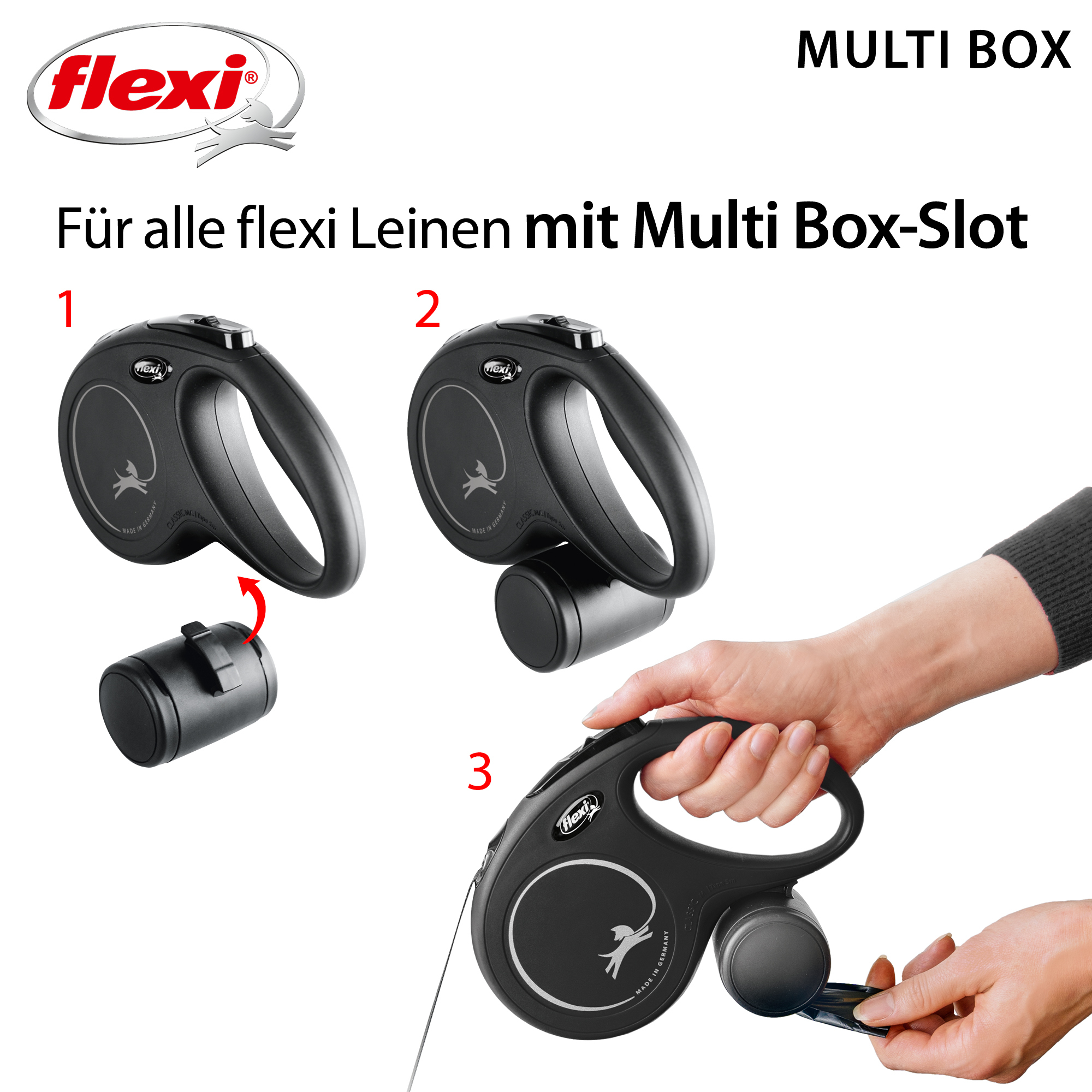 Flexi Hundeleinen Flexi Multibox