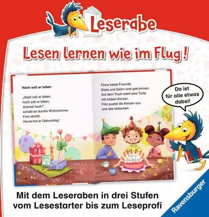Leserabe - 1. Lesestufe: Ein fantastischer Geburtstag