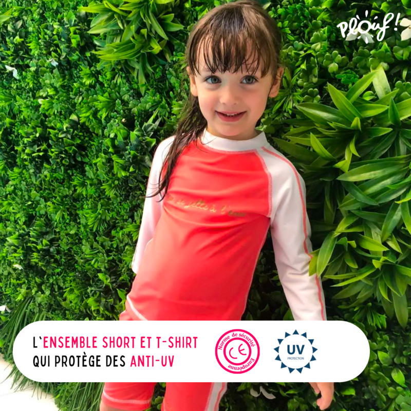 Ensemble enfant Anti-UV : Sunny Orange
