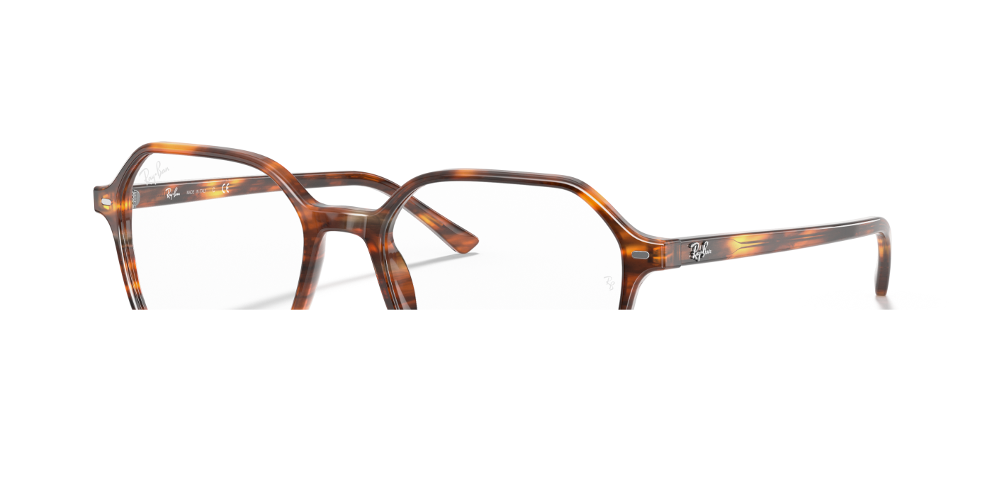 JOHN OPTICS - Havana lustruită cu dungi