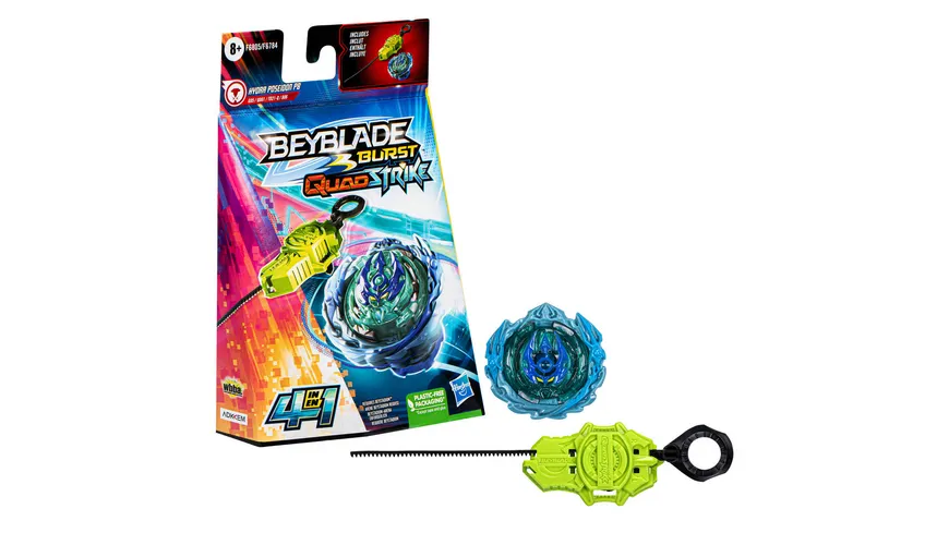 Hasbro - Beyblade Burst QuadStrike Starter Pack, 1 Stück, sortiert