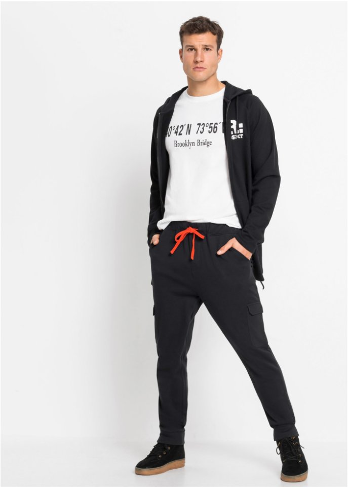 Jogginghose mit Cargotaschen