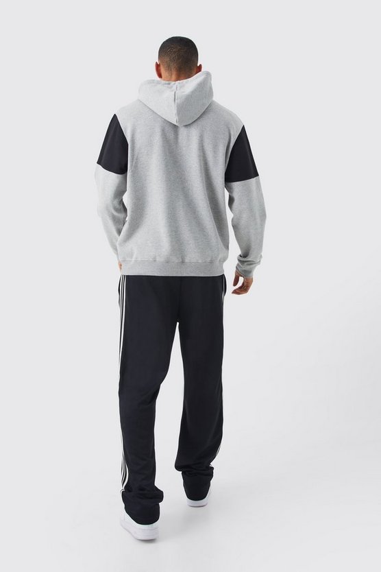 Man Signature Colorblock Hoodie