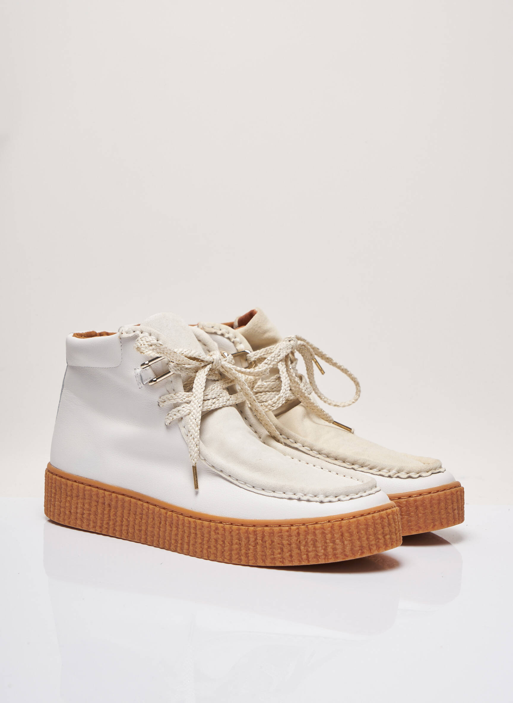 No Name Bottines Femme couleur blanc