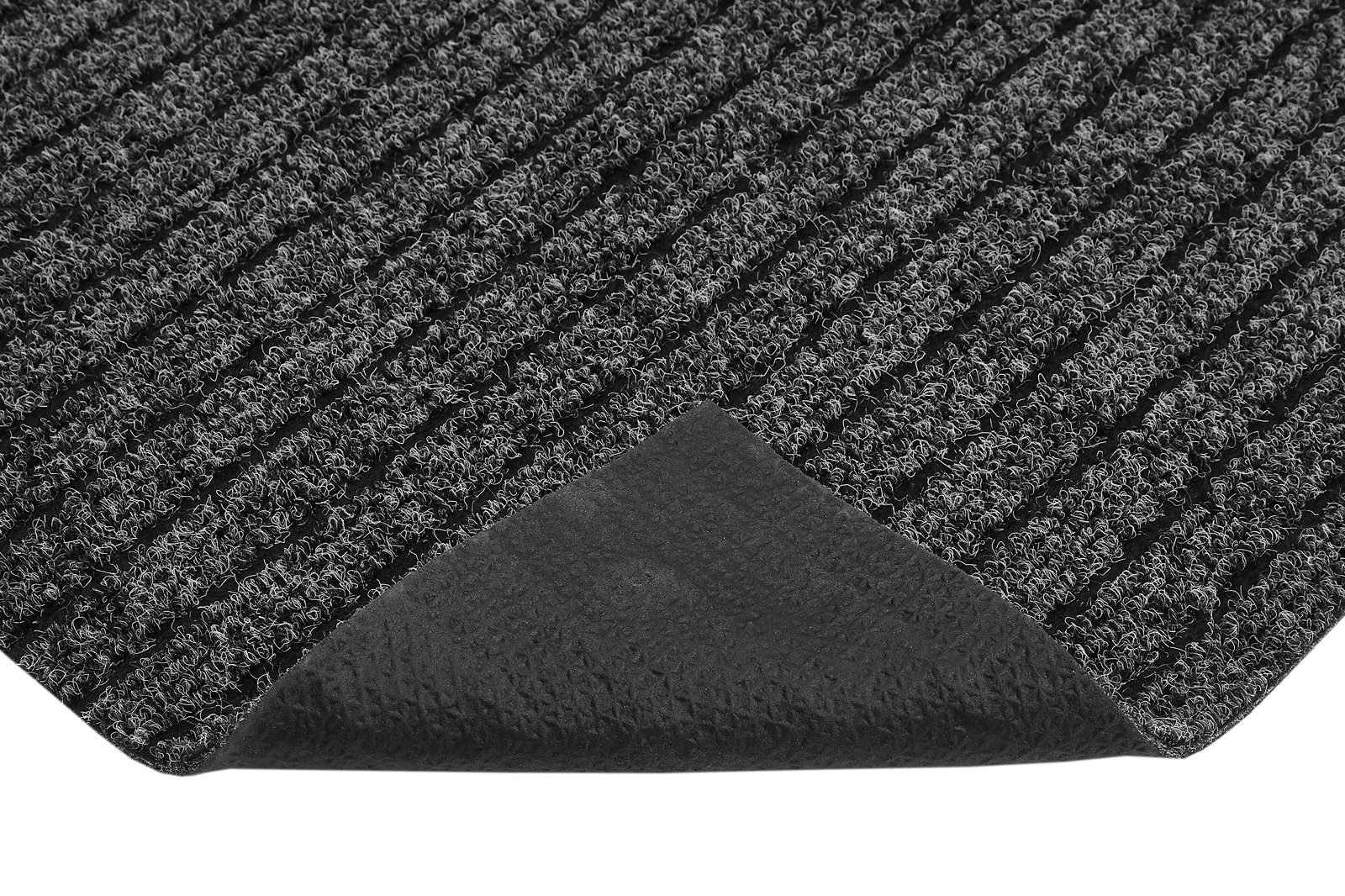 Läufer Streifenmuster, Andiamo, Rechteckig, Höhe: 6 mm, robust, pflegeleicht, zuschneidbar, Schmutzfangläufer, 100 cm Breit