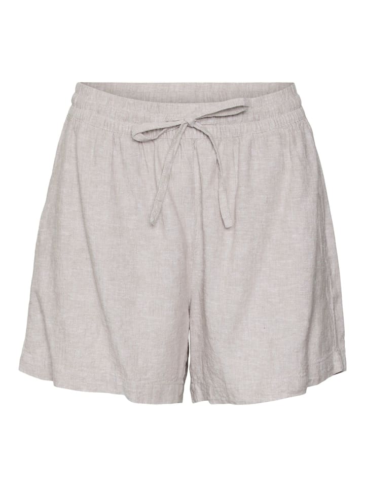 Vero Moda Shorts Elegante Kurze Leichte Sommer Pants in Grau günstig kaufen