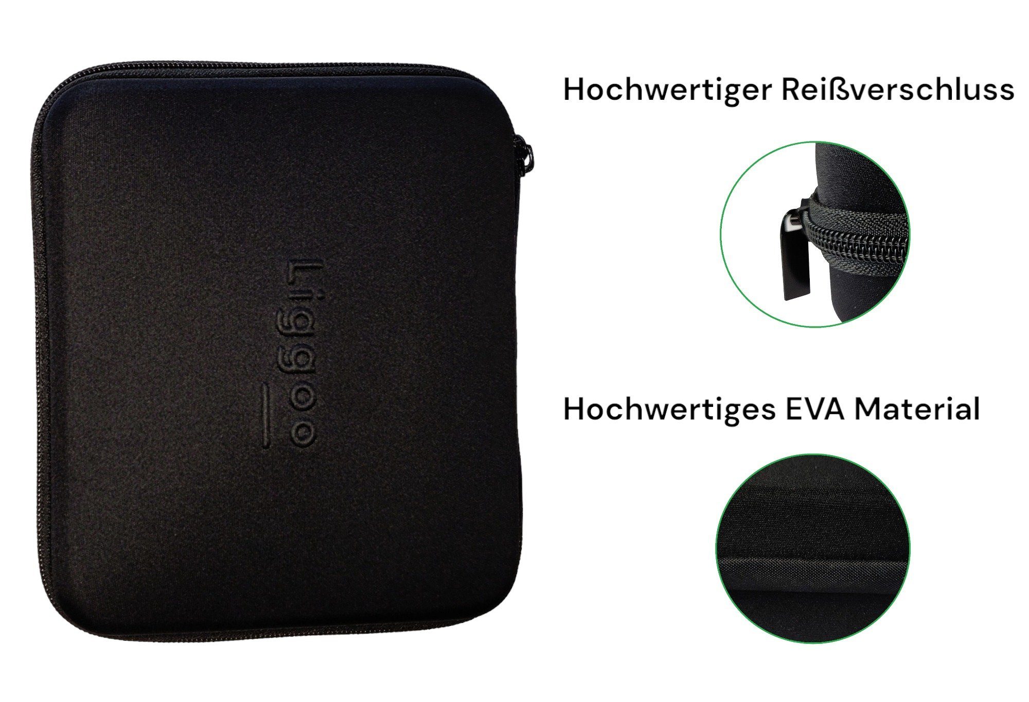 Provance Rasierer-Etui Schutztasche Haarschneidemaschine 180x150x60 mm (XL), EVA Material