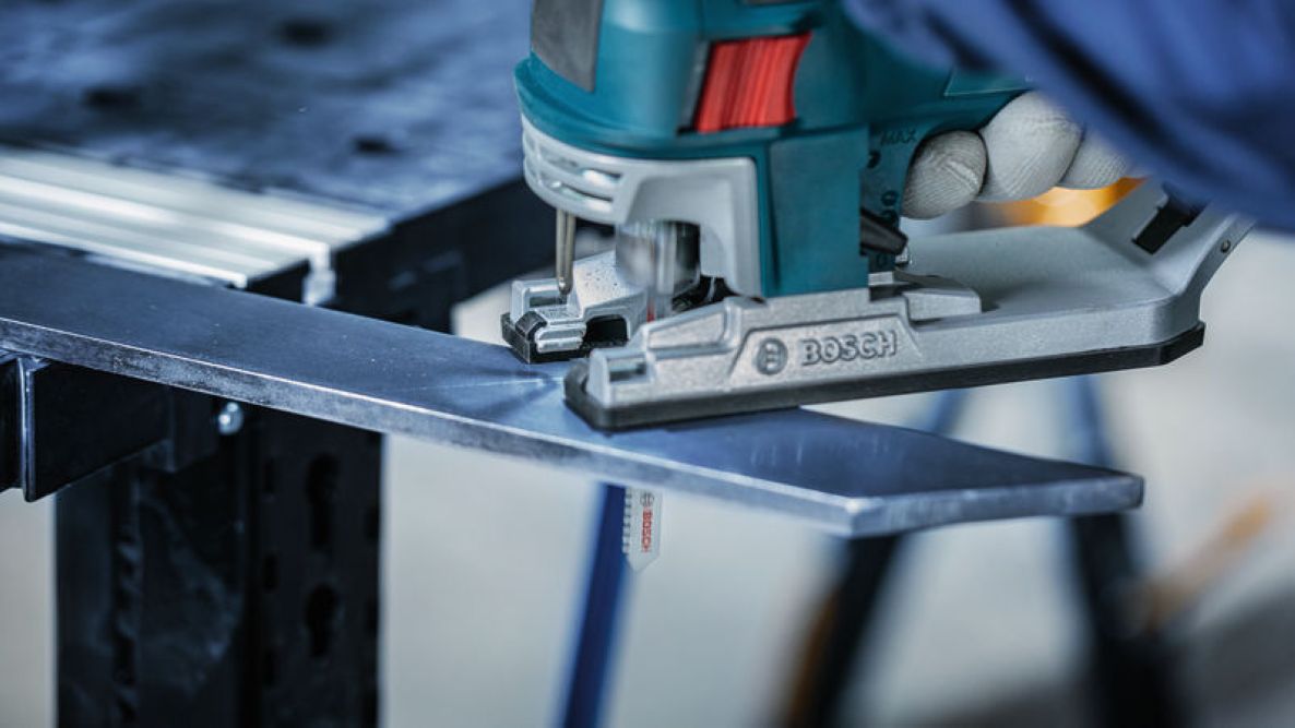 Bosch Blue Zubehör 2608902482 EXPERT Tough Metal dickes T155HHM Stichsägeblatt 3 Stück