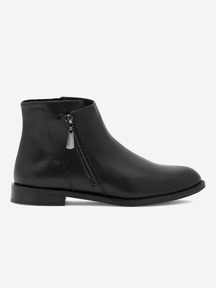 Lasocki Leder-Boots in Schwarz günstig kaufen