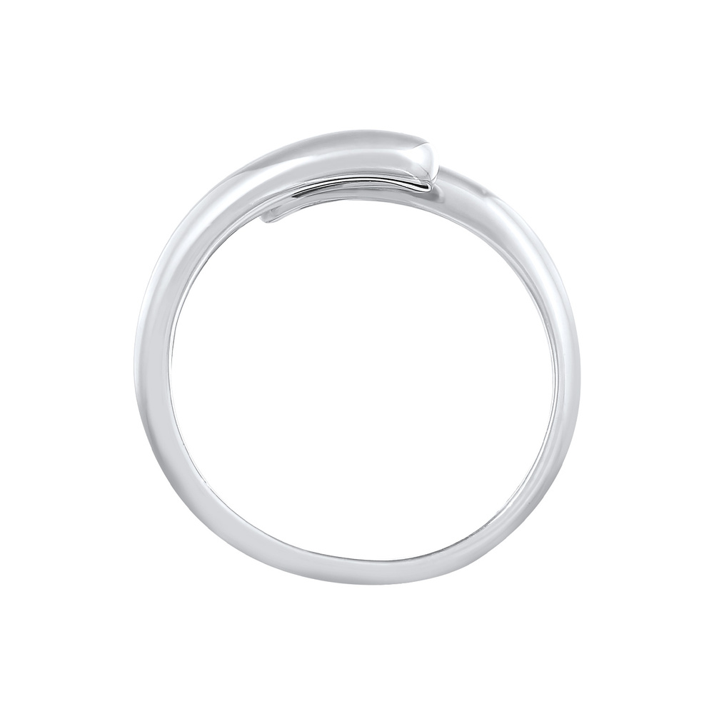 Elli Elli Bague Bague enveloppante pour femmes Délicatesse de la blogueuse tendance ba Bague