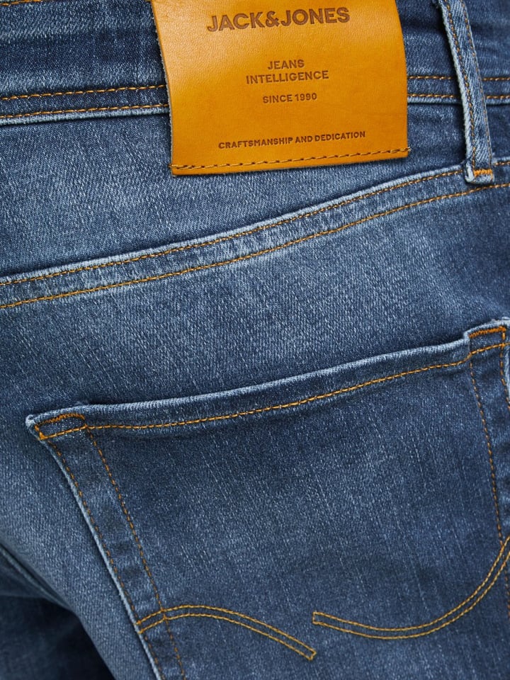Jack & Jones Comfort Fit Jeans MIKE ORIGINAL JOS Mid Waist Reg Basic in Blau günstig kaufen